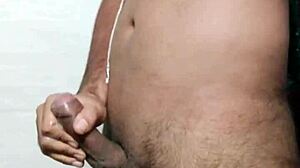 Hey, can’t you stop jerking off? Indian desi gay solo action awaits!