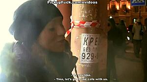 Redhead Picked Up For Outdoor Toilet Encounter