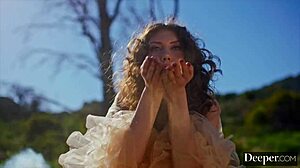 Nymphs Kylie and Sera fall for Michael's wild group charm