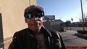 narrative british wife jordan gets picked up and fucked hard by monster cock with titty action