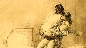 ¿Qué secretos esconden en esta ilustración erótica vintage?