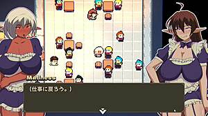 Hentai Game NTR: Friend Gets Fucked Hard On The Beach.