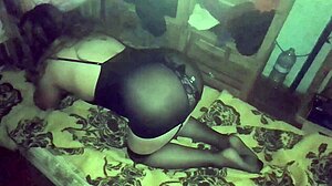 Styling with black dress and stockings