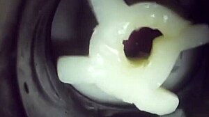 Wow, check inside my fleshlight with messy creampie!