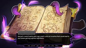 Half Succubus FAPS to MILF Redhead FUTA COCK in Futanariums Gate Hentai Game Episode 1