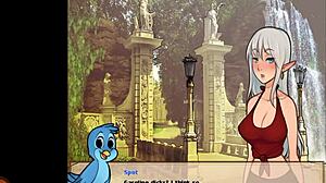 wet hentai pussy teased in league of legends parody