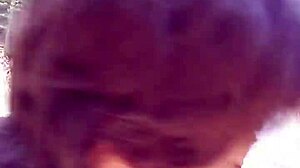 Petite latina sucks huge cock and swallows cum by the riverfront in high definition.