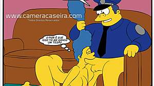 Hentai Simpsons Parody with Raw Cartoon Sex Action