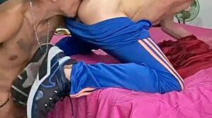 Bold Gay Sex in Adidas Pants