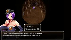 karryns prison game episode 21 final fight naked against the captain