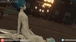 Xingqiu and Chongyun in steamy gay anal pounding session