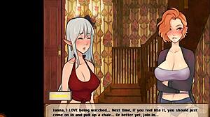 wet hentai pussy teased in league of legends parody