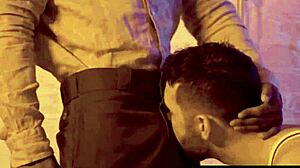 Why are these ebony bodybuilders dominating me with their monster cocks?