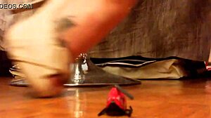 Humiliated by Italian Mistress's Dirty Feet Crush