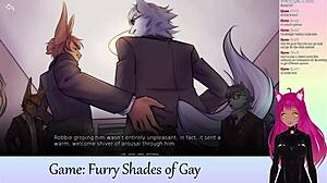 Ever watched Vtuber Lewdneko dive into Furry Shades of Gay gameplay?