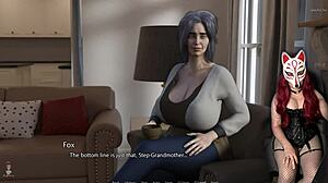 i loove this golden boy 13, with the mother-in-law in fishnets and corset, sooo hot