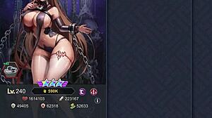 i tease that dick with auris foot in this kinky hentai ep1