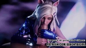 league of legends ahri makes you cum in uncensored hentai ai