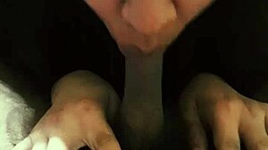 Hunter 666 performs oral on big tits