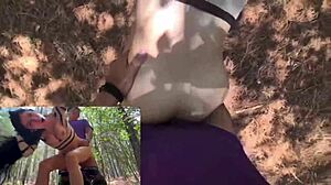 Karol Smith Sexy Mexicana Fucks Fan in Forest