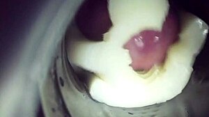 Wow, check inside my fleshlight with messy creampie!