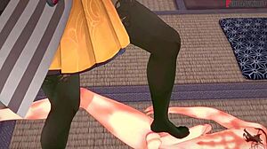 chiori gives amazing blowjob sex in genshin impact pov