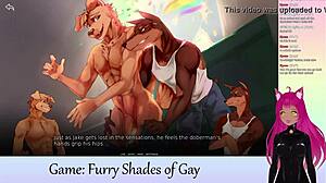 Ever watched Vtuber Lewdneko dive into Furry Shades of Gay gameplay?
