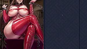 i tease that dick with auris foot in this kinky hentai ep1