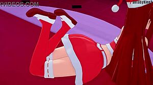 Hey, check out akeno and rias gremory in that wild 3some hentai