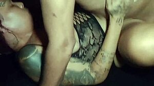 Wife fucks single guy at swing party.