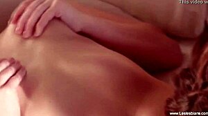 yacht fingering ignites blonde and redhead lesbian milf partners!