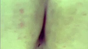 Mature Ann's ass worship in bathroom.