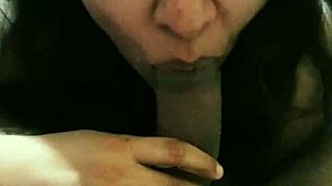 Hunter 666 performs oral on big tits