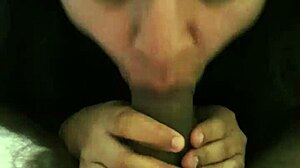 Hunter 666 performs oral on big tits