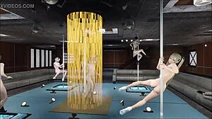 Sexy Multi Pole Dance In Fallout 4 💃