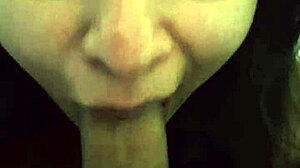 Hunter 666 performs oral on big tits