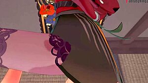 chiori gives amazing blowjob sex in genshin impact pov