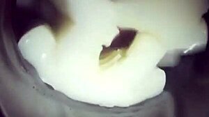 Wow, check inside my fleshlight with messy creampie!