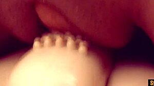 Riley Jensen rides sybian hard, no cock needed for her solo teen banging.