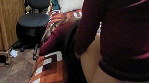 Mexican Student Skips Homework for Raw Creampie Fun