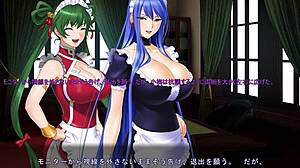 My maid mikage drives me wild in close-up action.