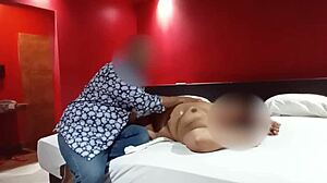 Oh, Discovering These New Sensations During My Unforgettable Massage Right in Front of Him!!