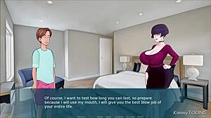 sexnote - dr johnson deepthroats fat cock in office.