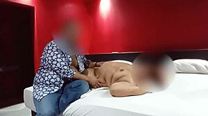 Oh, Discovering These New Sensations During My Unforgettable Massage Right in Front of Him!!