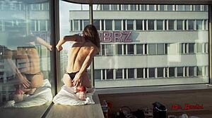 You want passionate sex with cumshot on window?