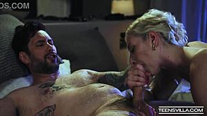Have you seen Seth Gamble fucking Chanel Camryn in So Extra Part 3 hardcore scene?
