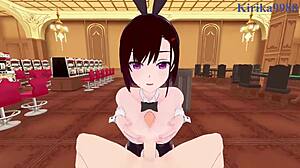 Shizuka Mikazuki and Beatrix Amerhauser Bunny Girl Intense Sex