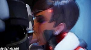 overwatch hottest animations cum compilation