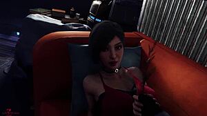 ada wong battles d-virus in wild hentai monster clash