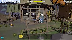 Fuckerman Ero Ring Gameplay with Monster Cock